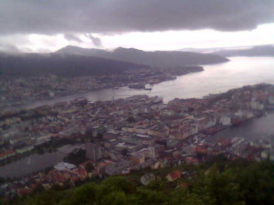 you are now above Bergen